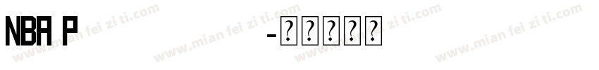 NBA Philadelphia字体转换